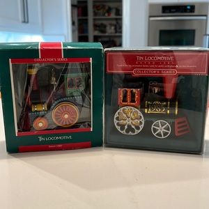 Hallmark Collector's Series
Keepsake Ornaments (set of 2)